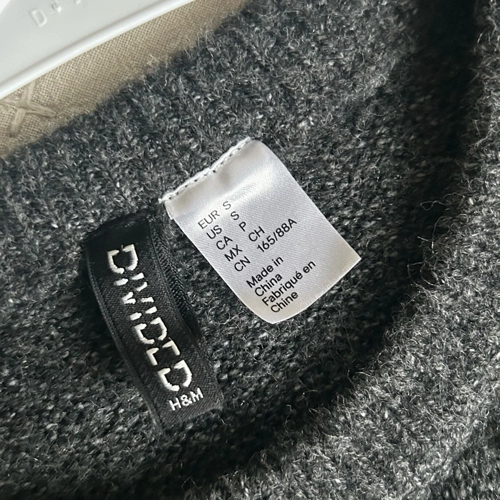 Gray ZARA women Pearl mini dress - Picture 3 of 3